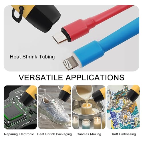 Mini Variable Temp Heat Gun 350W 250℉~850℉ (40 Count)