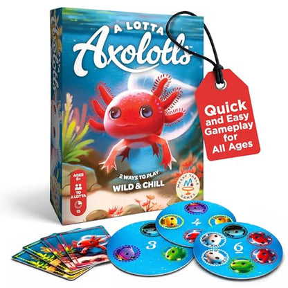 A Lotta Axolotls Family Card Game
