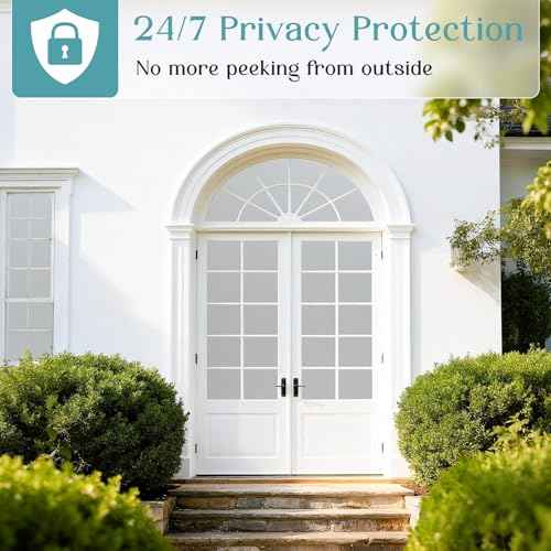 Frosted Window Privacy Film with Tools