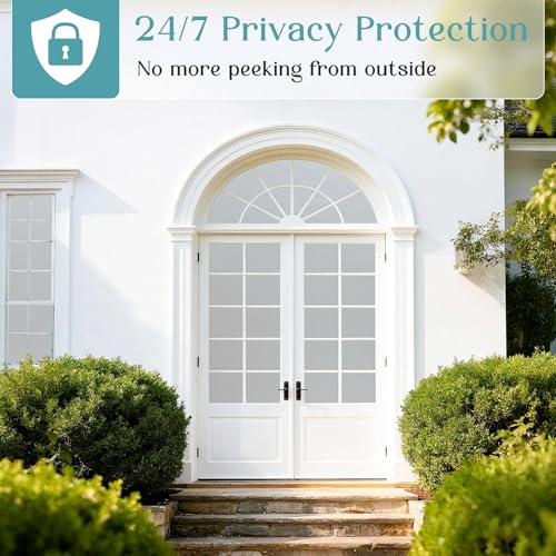 Frosted Window Privacy Film with Tools