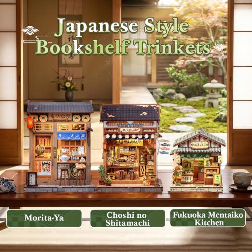 Japanese Book Nook Miniature Size