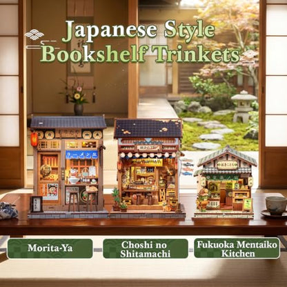 Japanese Book Nook Miniature Size