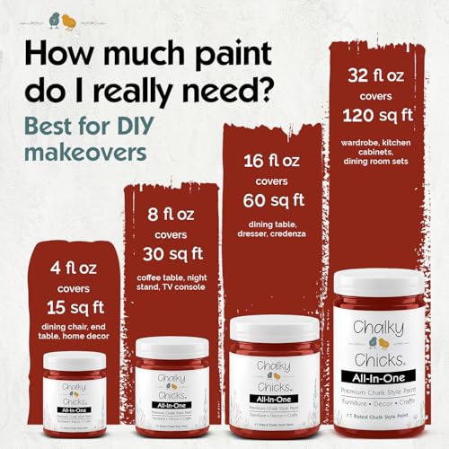 Poison Apple 16 Fl Oz Chalk Paint for Furniture All in One