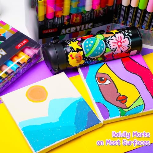 Acrylic Creative Markers (8 Count)