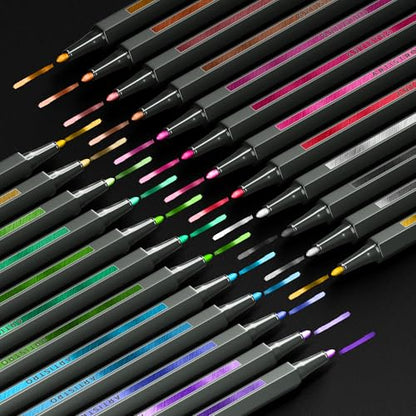 Metallic Acrylic Paint Markers (12 Count)