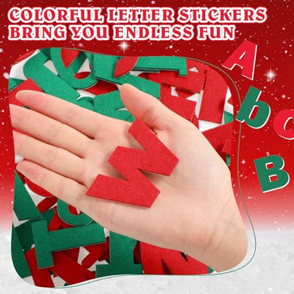 310 Pcs Felt Letter Bulletin Board Self Adhesive Sticker (310 Count)