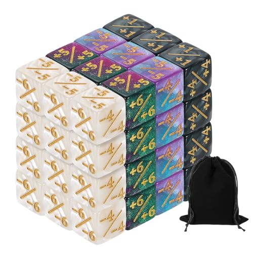 48Pcs Magic Dice Counters (48 Count)