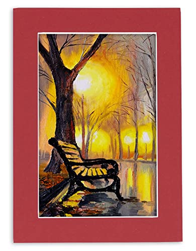 Pack of 25 Acid Free 11x14 Mats Bevel Cut for 9x12 Photos (25 Count)