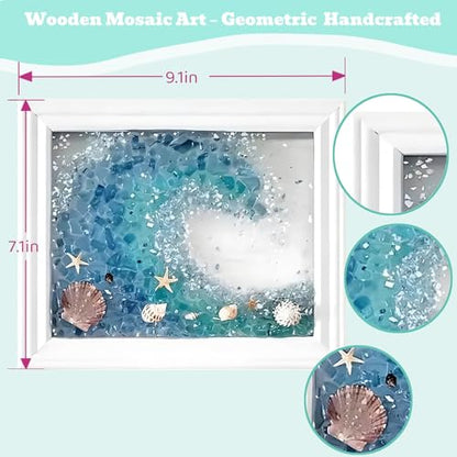 Mosaic Kit for Adults Ocean Inspired Sea Art (200 Count)