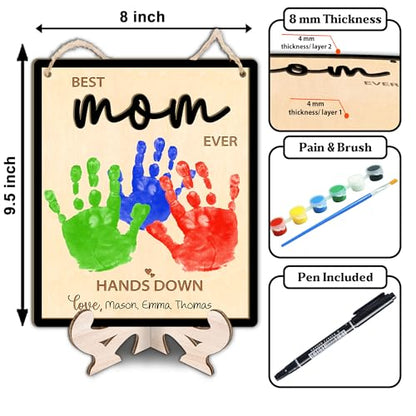 Mommy Handprint Art Sign