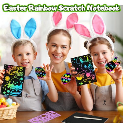Scratch Paper Art Party Favors for Kids (4 Count)