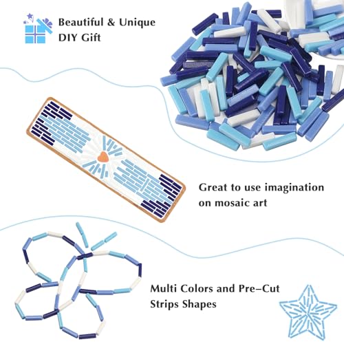 Mosaic Tiles for Crafts Bulk (7.05 Ounce)