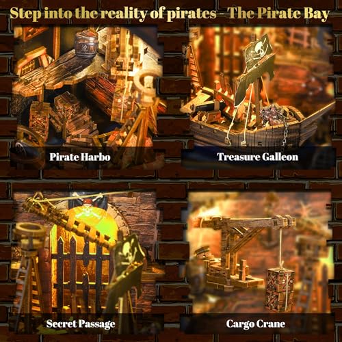 Book Nook Pirate Kit with LED