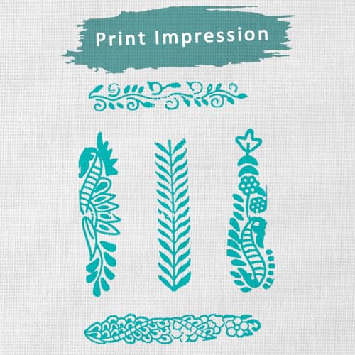 Pottery Printing Blocks (5 Count)