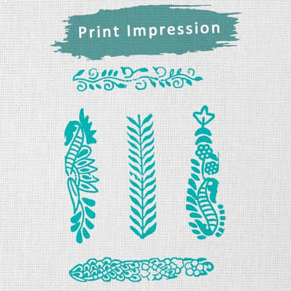 Pottery Printing Blocks (5 Count)