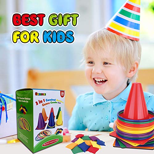 31PCS 3 in 1 Carnival Outdoor Games Combo Set for Kids