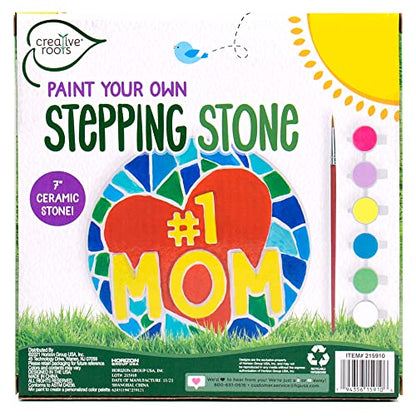 Paint Your Own #1 MOM Stepping Stone