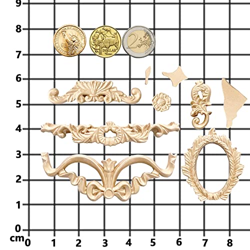 Art Mold for Polyclay Air Dry Clay Plaster