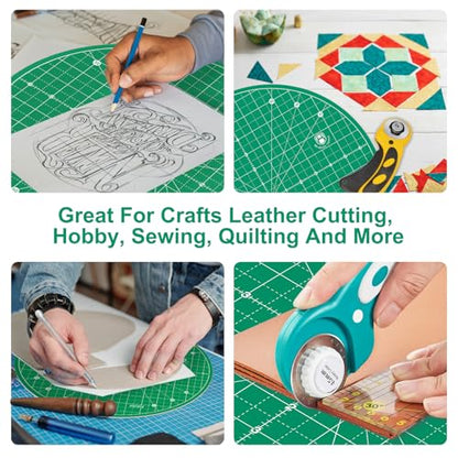 13"x13" Round Rotating Cutting Mat