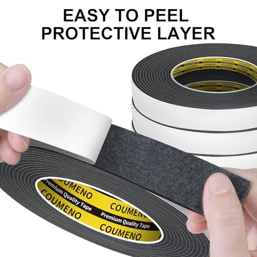 Black Foam Tape Weather Stripping Sealing Sponge