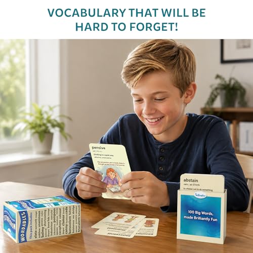 Educational Vocabulary Flash Cards for Kids