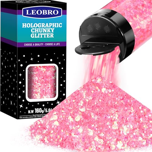 Pink Glitter 160g (5.64 Ounce)