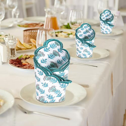 Hand Block Print Cloth Napkins