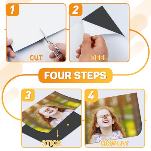 50 Pack 8" x 10" Magnet Sheets (50 Count)
