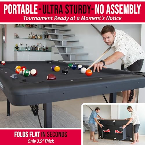 6 ft or 7 ft Billiards Table (20 Count)
