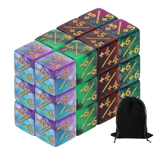 24Pcs Magic Dice Counters (24 Count)