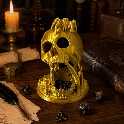 Skull Dice Tower Dungeons and Dragons RPG abletop Roleplaying Game Jail D&D