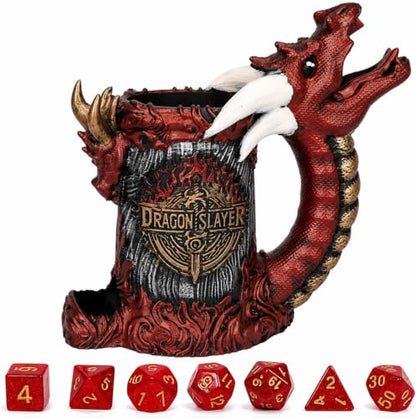 Dice Tower Mug Gray