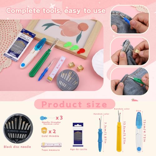 2 Hedgehog Wrist Pin Cushion for Sewing Wrist Pin Cushion (105 Count)