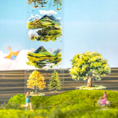 Tree PET Washi Tape Set