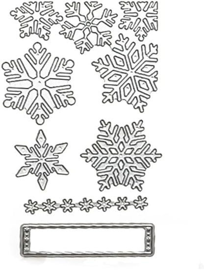 2025-2026 Stamps and Dies for Card Making, Stamps and Dies Set 2025 for Christmas and Halloween, Die Cut DIY Various Festivals Album Scrapbooking Birthdays Greeting Card (M4343) - Crafty Corner
