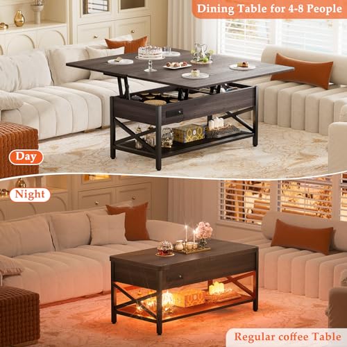 Coffee Table Lift Top Multi