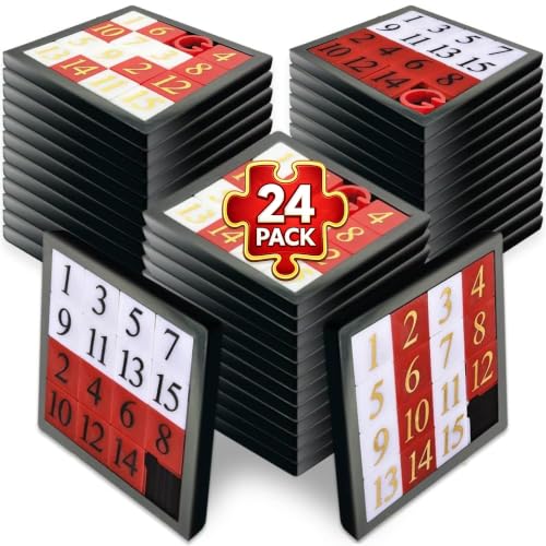 Slide Puzzles for Kids (24 Count)