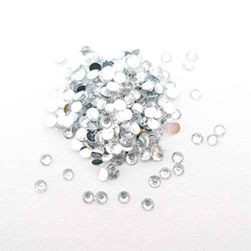 1 440pc Loose flatback Acrylic Rhinestones Round 3mm (1440 Count)