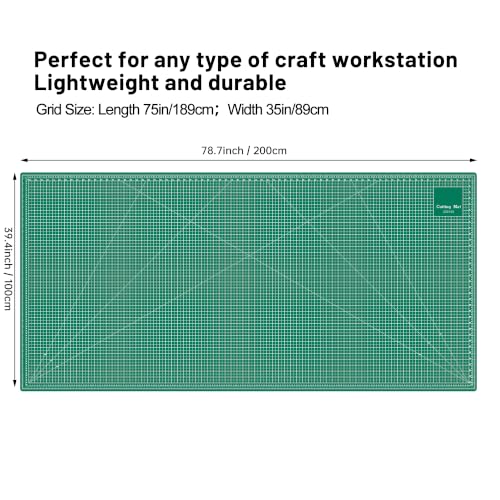 39.4'' X 78.7'' Thickened Self Healing Cutting Mat