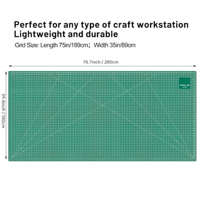 39.4'' X 78.7'' Thickened Self Healing Cutting Mat