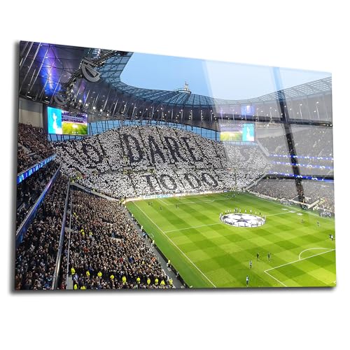 Tottenham Hotspur Stadium Tempered Glass Wall Art Painting for Living Room