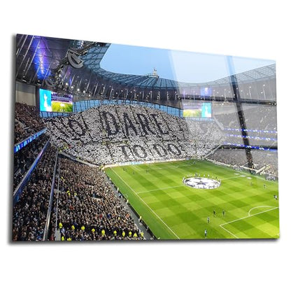 Tottenham Hotspur Stadium Tempered Glass Wall Art Painting for Living Room