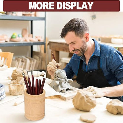 6 Piece Clay Sculpting Tools Set Perfect for Polymer Air Dry Modeling Clay Beginners & Professionals Ideal for DIY Pottery & Ceramics Tools for Clay Sculpting & Crafting