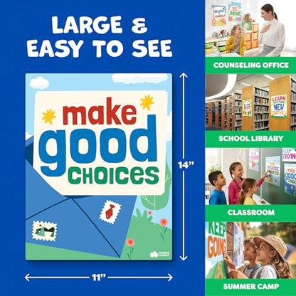 Motivational Posters for Classroom Decor (14 Count)