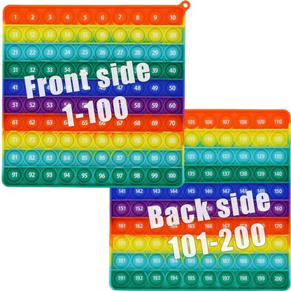 Double Side 1 100 200 Pop it