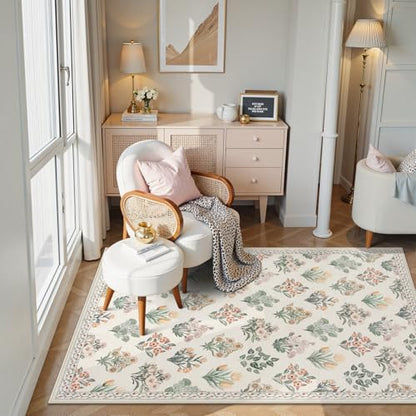 5x7 Rug for Bedroom Decor (35 Sq Ft)