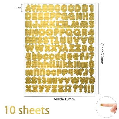 Letter Stickers