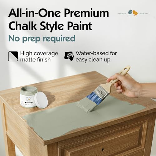Mountain Green 16 Fl Oz Chalk Paint for Furniture All in One