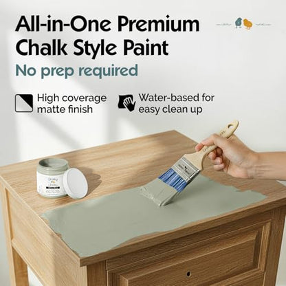 Mountain Green 16 Fl Oz Chalk Paint for Furniture All in One