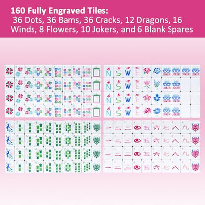American Mahjong Tile Set